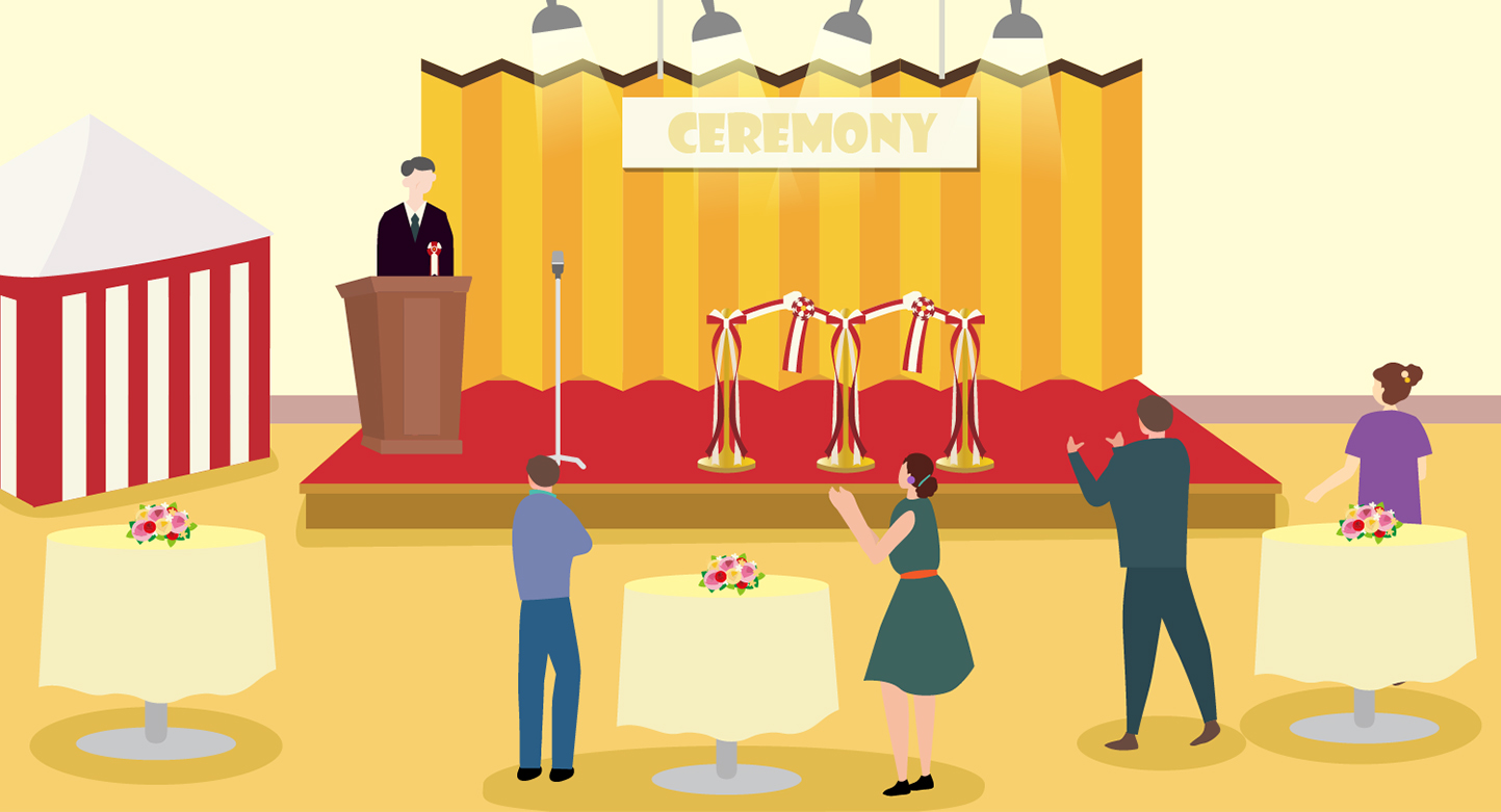 式典　アイテム使用箇所イラスト