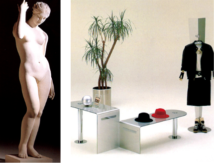 TD-287ギリシャ彫刻マネキン / TS-712の画像