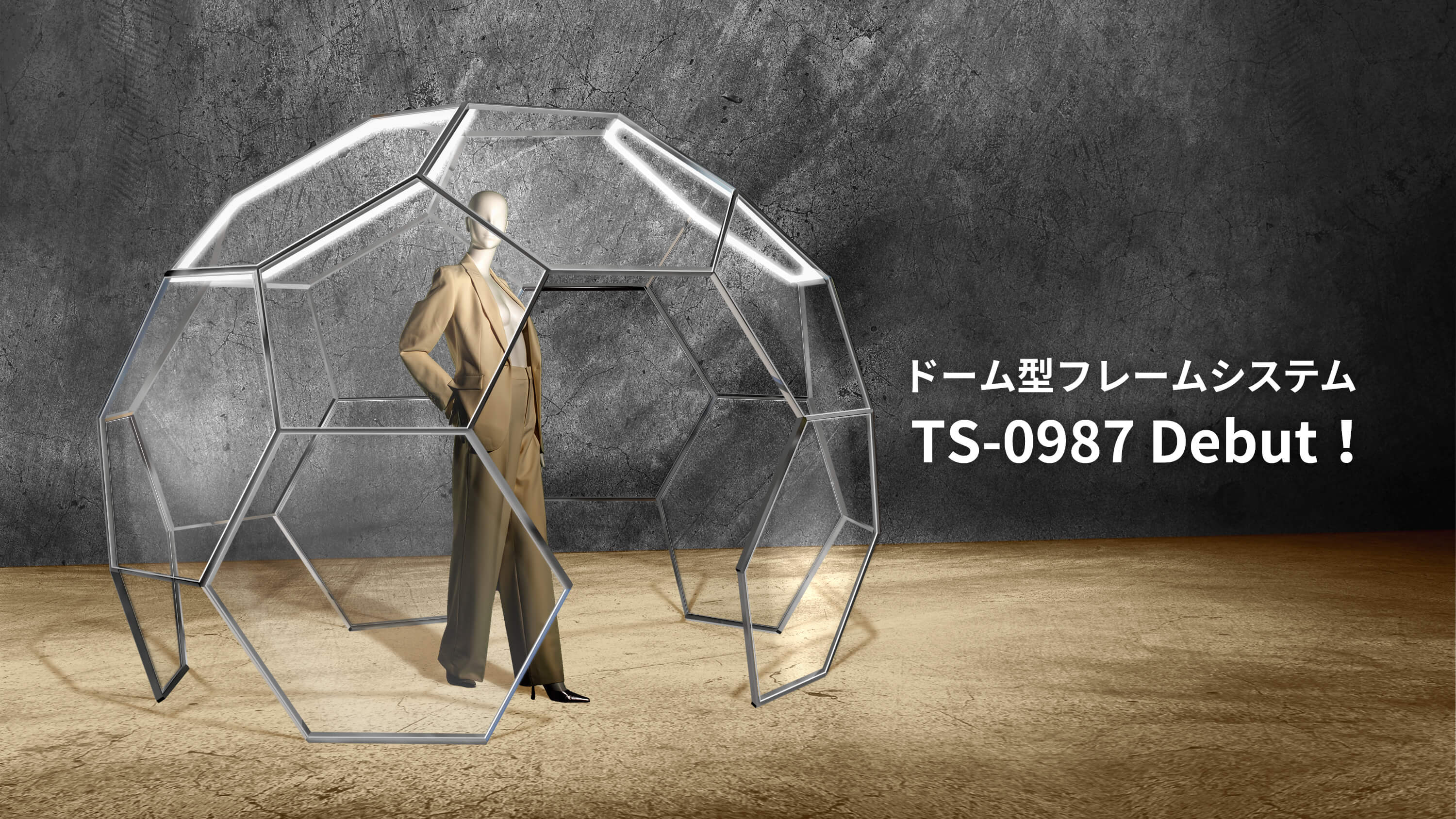 ドーム型フレームシステムTS-0987の画像